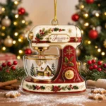 Personalized Baking Mixer Acrylic Ornament, Custom Baking Decor, Unique Gift for Baker