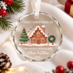 Personalized New Home Ornament, Couple Keepsake Gift - Image 3