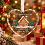 Personalized New Home Ornament, Couple Keepsake Gift - Image 4