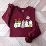 I Got A Rock Halloween Meme Sweatshirt, Funny Ghost Hoodie, Spooky Season Sweatshirt