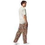 Pumpkin Coquette Wide-leg joggers, Fall Workout Clothes, Autumn Pajamas