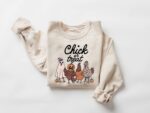 Halloween Chick or Treat Sweatshirt, Halloween Chicken Sweatshirt - Image 5