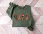 Dachshund Christmas Sweatshirt, Christmas Dog Shirt, Dachshund Shirt - Image 5