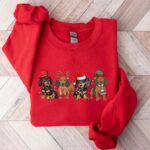 Dachshund Christmas Sweatshirt, Christmas Dog Shirt, Dachshund Shirt