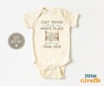 Moved out of my Mom's Place Got My Own Crib Baby Onesie, Funny Newborn Baby Bodysuit - Image 2