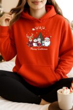 Merry Christmas Hoodie, Nightmare Before Xmass Top - Image 4