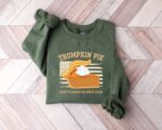 Trumpkin Pie Sweatshirt, Make Thanksgiving Great Again Shirt - Image 4