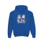 Coquette Christmas Youth Hoodie, Gingerbread Cottagecore Sweatshirt - Image 6
