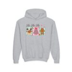 Christmas Hoodie, Gingerbread Man, Reindeer, Xmas Tree