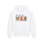 Christmas Hoodie, Gingerbread Man, Reindeer, Xmas Tree - Image 2