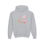 Coquette Christmas Youth Hoodie, Gingerbread Cottagecore Sweatshirt - Image 5