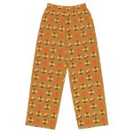 Thanksgiving themed All-over print unisex wide-leg pants pajamas - Image 4
