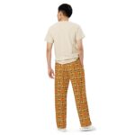 Thanksgiving themed All-over print unisex wide-leg pants pajamas - Image 3