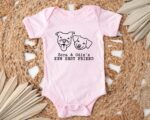 New Best Friend Onesie, Protected By Dog Onesie - Image 4