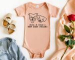 New Best Friend Onesie, Protected By Dog Onesie - Image 3