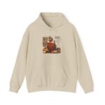 Autumn Cozy Girl Hoodie  Fall Pumpkin Decor, Plaid Scarf, Rustic Signs - Image 5