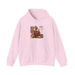 Autumn Cozy Girl Hoodie  Fall Pumpkin Decor, Plaid Scarf, Rustic Signs - Image 4