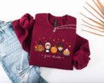 Give Thanks Sweatshirt, Thanksgiving Tee, Thanks Giving, Thanks Giving Sweatshirt - Image 5