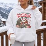 Vintage Santa Christmas Hoodie, Retro Santa Claus Holiday Hoodie - Image 6