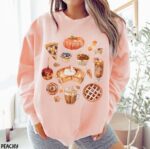 Thanksgiving Pie Sweatshirt, Comfort Colors Sweatshirt - Image 4