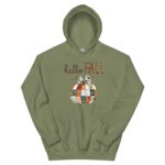 Hello Fall Hoodie, Patchwork Pumpkin Graphic Sweatshirt, Cute Autumn Hoodie for Women Men - Image 4
