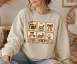 Thanksgiving Shirt or Sweatshirt, Thankful Grateful Blessed Sweater - Image 2