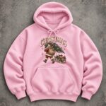 Christmas Hoodie Women, Vintage Santa Claus Hoodie - Image 4