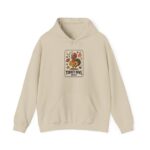 Turkey Bowl Graphic Hoodie, Thanksgiving, Fall Foliage, Pumpkin Pie - Image 6