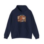 Grandpa Truck Fall Leaves Hoodie  Vintage Pickup, Pumpkins, Plaid - Image 3