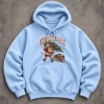 Christmas Hoodie Women, Vintage Santa Claus Hoodie - Image 2
