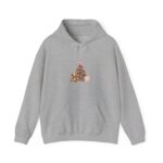 Cute Christmas Bear Hoodie, Christmas Tree Hooded, Xmas Gift Pullover - Image 4