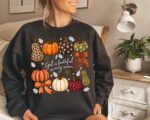 God Is Faithful In Every Season Sweatshirt, Christian Autumn Hoodie, Pumpkin Faith Sweatshirt