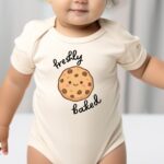 Freshly Baked Baby Onesie, Funny Cookie Baby Announcement Bodysuit, Cute Cookie Pregnancy Reveal One Piece, Baker Baby Gift