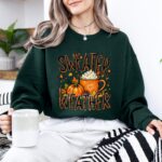 Fall Sweatshirt, Fall Shirt,Cozy Sweatshirt,Cozy Season Shirt,Fall Gift, Fall Season Sweater - Image 6