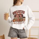 Cozy Season Sweatshirt, Retro Fall Sweatshirt, Get Cozy Sweatshirt - Image 3