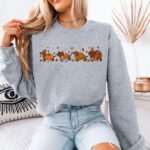 Dachshund Thanksgiving Sweatshirt, Thanksgiving Dog Sweatshirt, Funny Thanksgiving Sweatshirt - Image 2