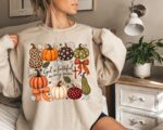 God Is Faithful In Every Season Sweatshirt, Pumpkin Faith Sweater