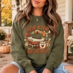 Sweater Weather Sweatshirt, Fall Coffee Lover Gift, Pumpkin Spice Shirt - Image 4