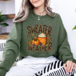 Fall Sweatshirt, Fall Shirt,Cozy Sweatshirt,Cozy Season Shirt,Fall Gift, Fall Season Sweater - Image 5