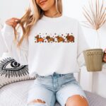 Dachshund Thanksgiving Sweatshirt, Thanksgiving Dog Sweatshirt, Funny Thanksgiving Sweatshirt - Image 6