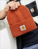 CH A18 Iconic Knit Beanie for Men Women - Classic Heavyweight Warm Winter Skull Cap Hats, Soft Cuffed Watch Cap Hat for Cold Weather, Beanies for Men Men’s Hats Cap - Image 3