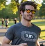Polarized Sunglasses for Men Women - UV400 Protection No-Slip Lightweight Sports Glasses, Mirrored Running Sunglasses, Anti Glare Outdoor Eyewear - Image 5