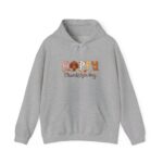 Happy Thanksgiving Turkey Hoodie  Thanksgiving Sweatshirt - Image 5