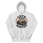 Let's Get Basted Hoodie, Funny Thanksgiving Sweatshirt, Turkey Hoodie - Image 2