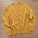 Women’s V Neck Cardigan, Button Front Knit Sweater, Long Sleeve Casual Layer, Classic Fall Winter Outerwear - Image 2