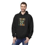 Thanks Giving Leaves Hoodie  Thanksgiving Fall Leaves Pullover - Image 6