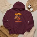 Funny Thanksgiving Turkey Gamer Hoodie, Thanksgiving Sweatshirt, Turkey Shirt, Gaming Hoodie - Image 4