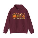 It’s Fall Y’all Cozy Autumn Hoodie - Image 2