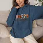 Happy Thanksgiving Turkey Hoodie  Thanksgiving Sweatshirt - Image 6