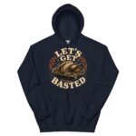 Let's Get Basted Hoodie, Funny Thanksgiving Sweatshirt, Turkey Hoodie - Image 7